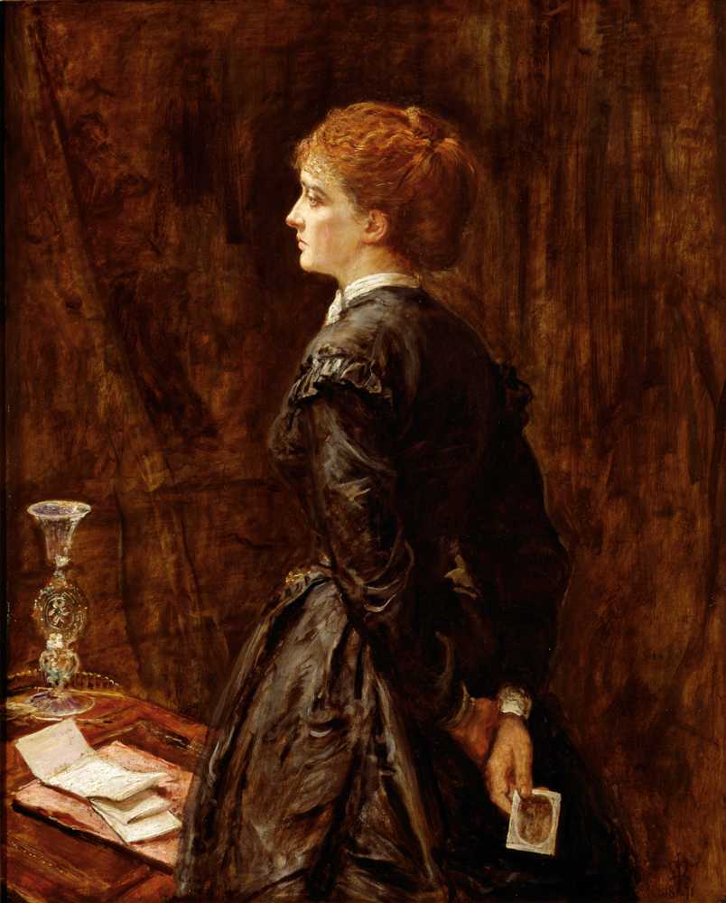Yes or No (1871) - John Everett Millais