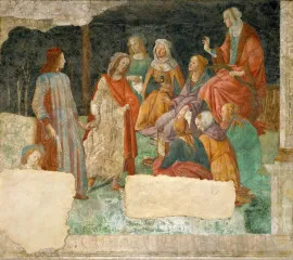 Young man before the Seven liberal arts - Sandro Botticelli