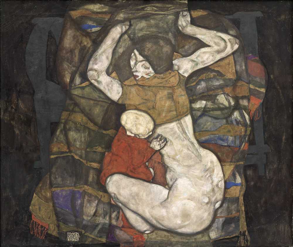 Young Mother (1914) - Egon Schiele