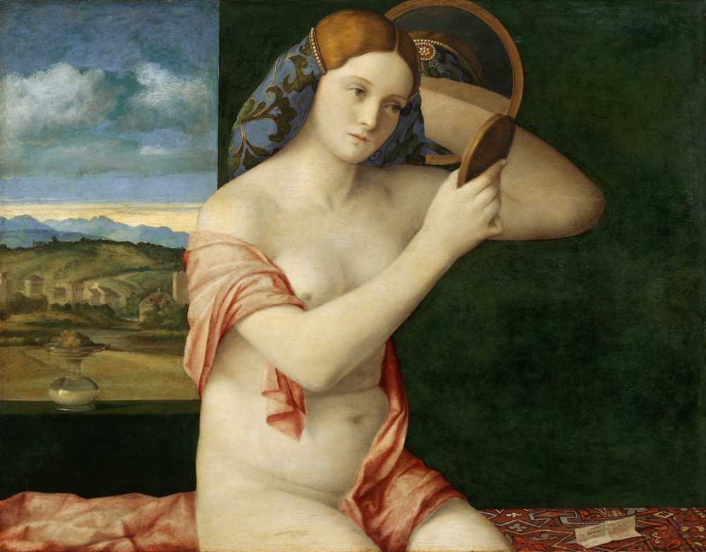Young Woman at Her Toilette - Giovanni Bellini