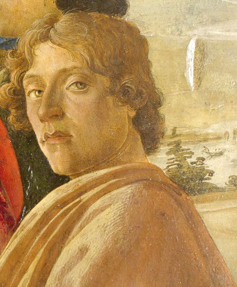 Adoration of the Magi (ca. 1476) Detail 2 - Botticelli